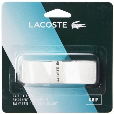 Lacoste Absorbent Grip 1ks white – Zboží Mobilmania