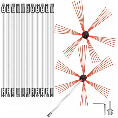 SucceBuy Nylonový komínový kartáč 30 mm 12 m – Hledejceny.cz