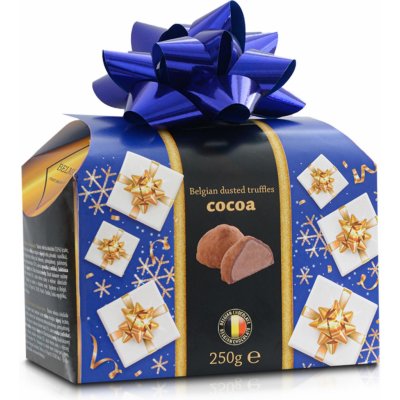 Selllot Belgické čokoládové lanýže s náplní karamel s mašlí 250 g – Sleviste.cz