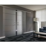Amod Satira skleněné posuvné dveře dvoukřídlé 2 x 77,5 x 217,5 cm – Zboží Mobilmania