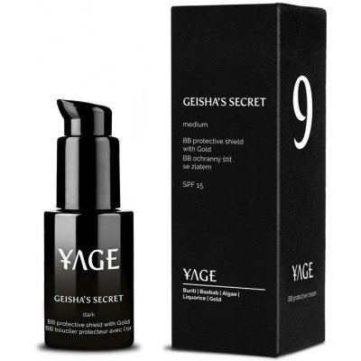 Yage Geisha's Secret BB krém se zlatem a SPF 15+ proti pigmentaci sachetka Medium 2 ml – Zboží Mobilmania