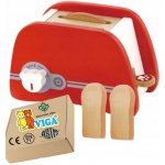 Viga Toys dřevěný toustovač – Sleviste.cz