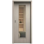 Sapeli Elegant Komfort M55 posuvné borovice bílá 60 x 210 cm Planibel bronz – Hledejceny.cz