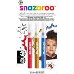 Snazaroo Štětce Brush Pen s barvami na obličej Dobrodružství – Hledejceny.cz