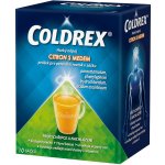 COLDREX HORKÝ NÁPOJ CITRON S MEDEM POR 750MG/10MG/60MG POR PLV SOL SCC 10 I – Zboží Mobilmania