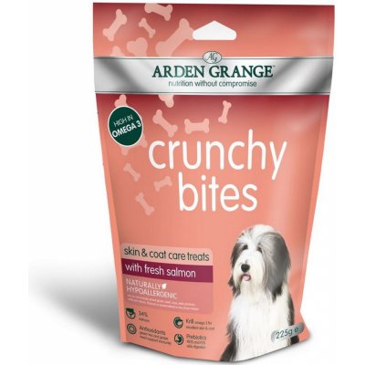 Arden Grange crunchy bites with salmon and rice 225 g