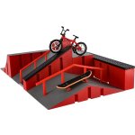 Teddies Skatepark rampy kolo prstové skateboard prstový plast v krabici 44x12x25cm – Sleviste.cz