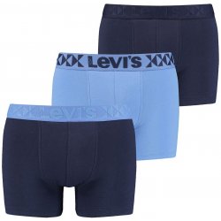 Levis pánské boxerky 701203918 001 modré 3Pack