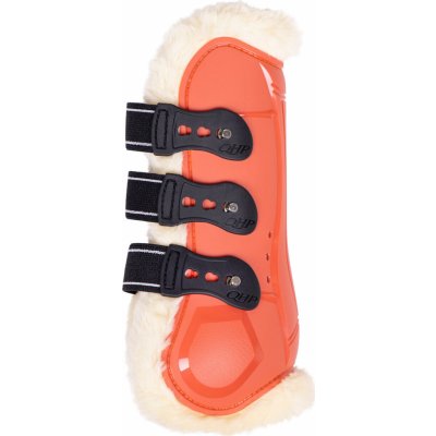 QHP Kamaše přední Menton s beránkem amber gold – Zboží Mobilmania