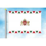LIBEA, s.r.o. Budapešť vlajka Rozměr: 40×60 cm, Uchycení: Karabiny na stožár – Hledejceny.cz