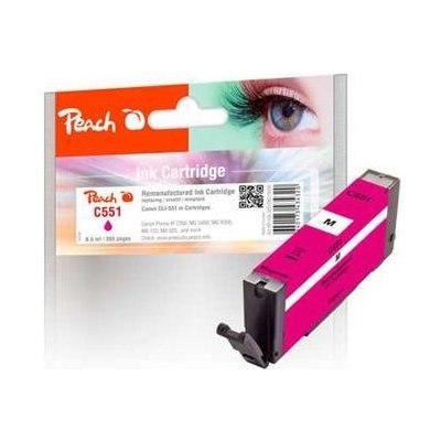 Peach Canon CLI-551M, magenta, 8,5 ml – Hledejceny.cz