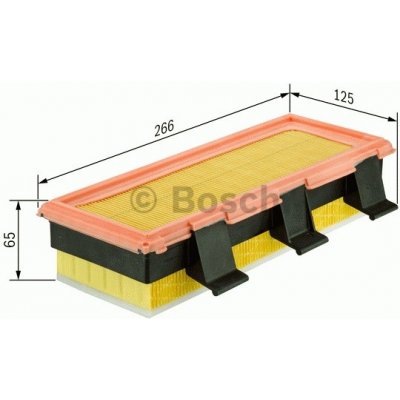 Vzduchový filtr Bosch 1 457 433 773 – Hledejceny.cz