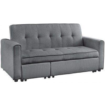 Interior DE Smart 180 cm šedá manšestr POH47591 – Hledejceny.cz