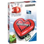 RAVENSBURGER 3D puzzle Srdce Minecraft 54 ks – Zbozi.Blesk.cz