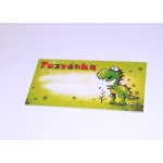 Pozvánka Dráček 10 ks /2438 528007 – Hledejceny.cz