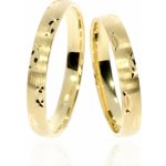 Zlatnictví Helios Zlaté snubní prsteny C 1014 – Zboží Mobilmania