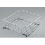 Výsuvný šatní koš na prádlo 2405, 170 mm, bílý 600mm – Zboží Mobilmania