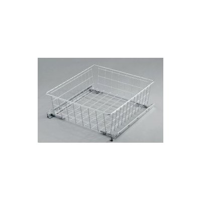Výsuvný šatní koš na prádlo 2405, 170 mm, bílý 600mm – Zboží Mobilmania