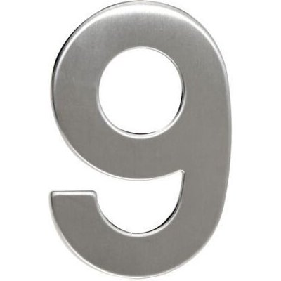 číslo domovní 9, 95mm, nerezové 495059 – HobbyKompas.cz