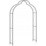 Pergola z plast G02V, mřížka 2 cm – Hledejceny.cz
