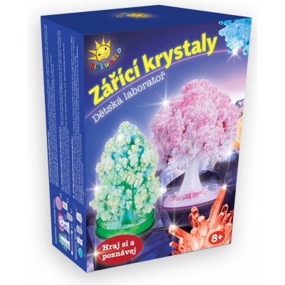 Kids World Dětská laboratoř zářící krystaly – Zboží Mobilmania