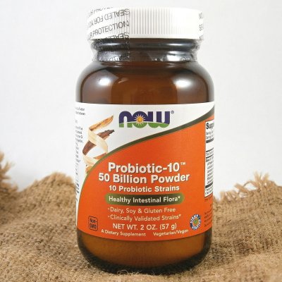 Now Foods probiotic-10 50 miliard CFU 10 kmenů 57 g