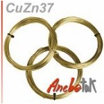 Mosazný drát měkký; 0,5 mm; cívka 10 m – Hledejceny.cz
