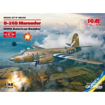 ICM B-26B Marauder WWII American Bomber 48320 1:48