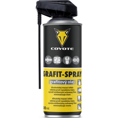 Coyote Grafit - spray 400 ml – Zbozi.Blesk.cz