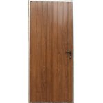 ZMK Plechové dveře š.100 x 200 cm,Ořech,levé – Hledejceny.cz