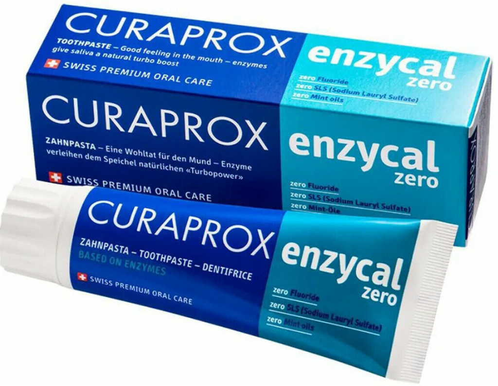 Curaprox Enzycal Zero zubní pasta 75 ml
