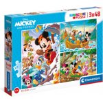 Clementoni Mickey a kamarádi 25266 3 x 48 dílků – Hledejceny.cz