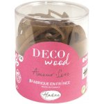 Sada dřevěných výřezů Aladine Deco Wood, 16 ks - Láska – Hledejceny.cz