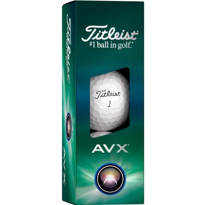 Titleist ball AVX 2024 White (bílé) 3 ks – Zbozi.Blesk.cz