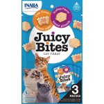 INABA Cat Juicy Bites s krabem a mušlemi 3 x 11,3 g – Sleviste.cz