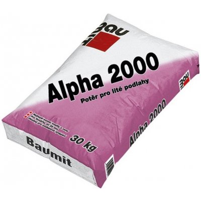 Baumit Alpha 2000 Potěr samonivelační litý 30 kg – Zboží Mobilmania