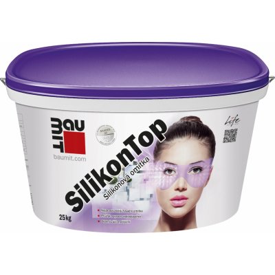 Baumit SilikonTop Silikonová Omítka Rýhovaná Zrno 2 mm 25 kg – Zboží Mobilmania