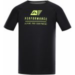 Alpine Pro PANTHER pánské funkční triko s Cool dry černá – Zboží Mobilmania