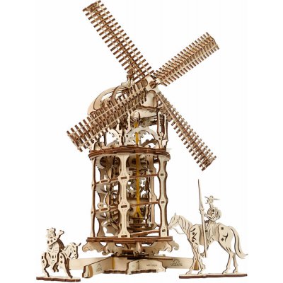 Ugears 3D mechanické puzzle Větrný mlýn 585 ks – Hledejceny.cz