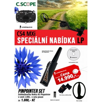 C.Scope CS4MXi pinpointer set