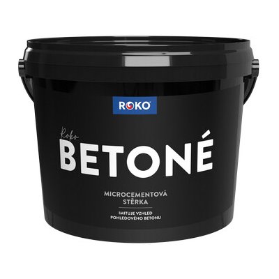 Mikrocementová stěrka ROKO BETONÉ P010 Natural White 14 kg – Hledejceny.cz