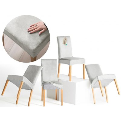Ourbaby RESTILO potah na židle SENTO barva šedá hladká klasický styl – Hledejceny.cz