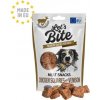 Pamlsek pro psa BRIT Let’s Bite Meat Snacks Chicken Squares with Vension 80 g