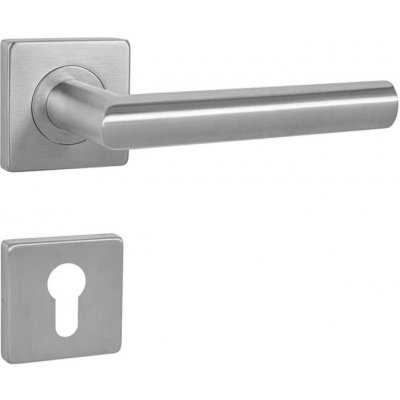 MP kování Favorit - HR BB klika/klika broušená nerez – Sleviste.cz