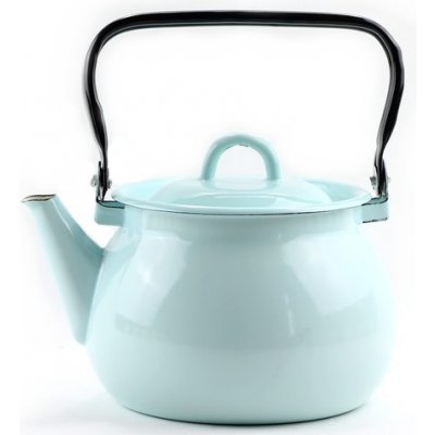 RADOST enamel Smaltovaný čajník 2,5l tyrkysový 00000-I271014 – Zboží Dáma