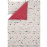 Livarno povlečení z mikrovláknitého saténu girlanda 140x200 70x90 – Zboží Dáma