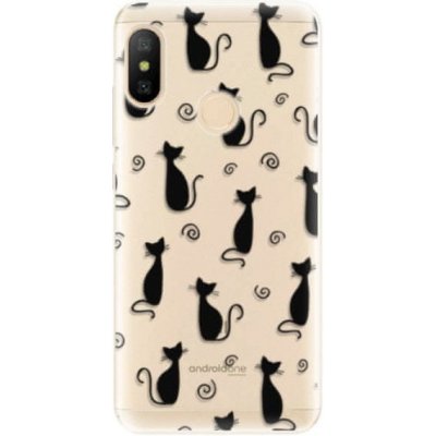iSaprio Cat pattern 05 Xiaomi Mi A2 Lite černé