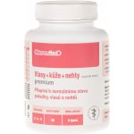 Pragomed Vlasy+kůže+nehty PREMIUM 90 tablet – Hledejceny.cz