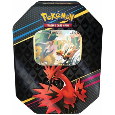 Pokémon TCG Crown Zenith Tin - Zapdos krabička – Zboží Mobilmania