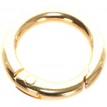 Kroužek karabina 23mm zlatý – Zboží Dáma
